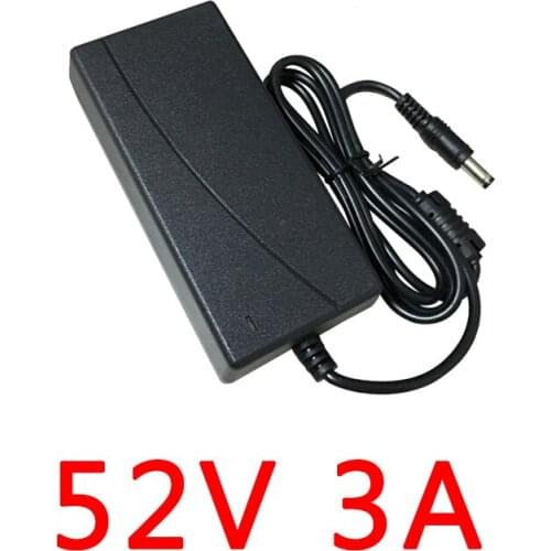 52V 2.5A 3A Power Supply AC 100-240V Power Adapter Wall Charger DC 5.5-2.5mm EU/AU/UK/US Plug For Security CCTV POE Camera NVR