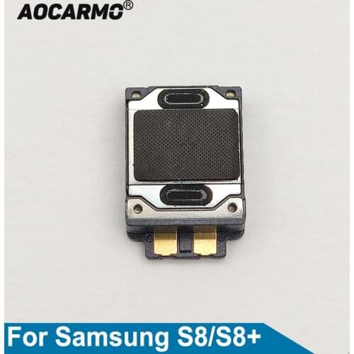 Aocarmo Top Ear Speaker Earpiece Flex Cable For Samsung Galaxy S8 G9500 S8+ G9550 S8Plus Replacement Part