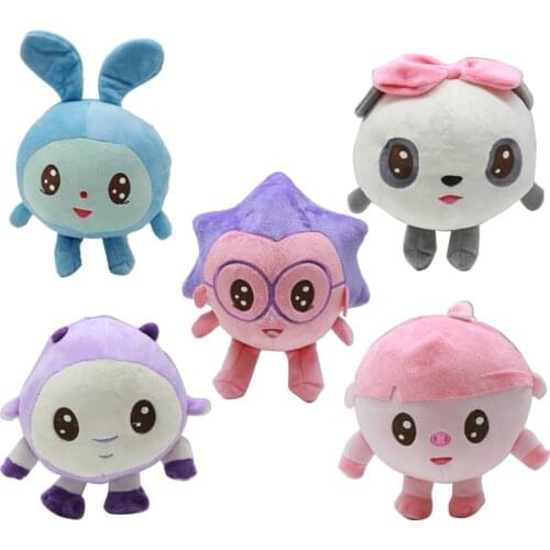 5Pcs/Set Baby Riki 20cm Baby Cartoon Plush Toy Cute Animals Baby Kids Plush Doll Pendant Decoration Toy Child Birthday Gift