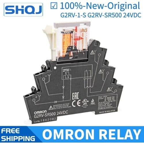 OMRON RELAY G2RV-1-S.21VDC.48VDC G2RV-SL700 24V AC/DC G2RV-SL500 48V Brand new and original relay