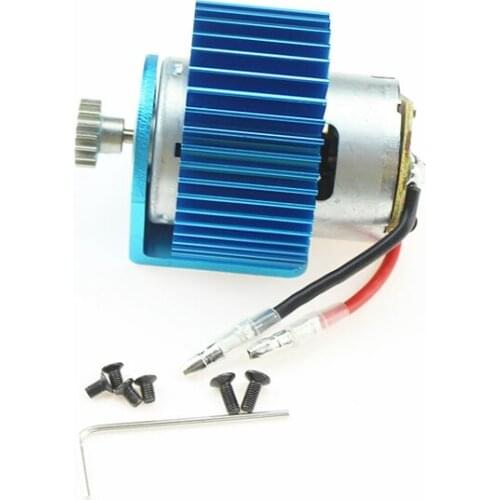 540 Brushed Motor With Mount Base Heat Sink For Wltoys 12428 12423 12427 1/12 RC Car Upgrade Parts Accessories