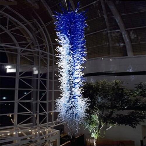 Art Decorative Designer Glass Pendant Lamps Hand Blown Murano Glass Chandeliers Lighting