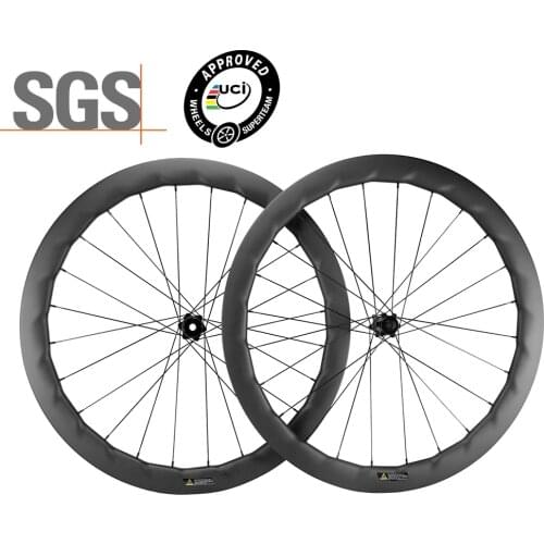 Factory Store 100% Carbon Bicycle Wheels 50mm Road Bike Wheelset Clincher 25mm Fiber Wheels UD matte