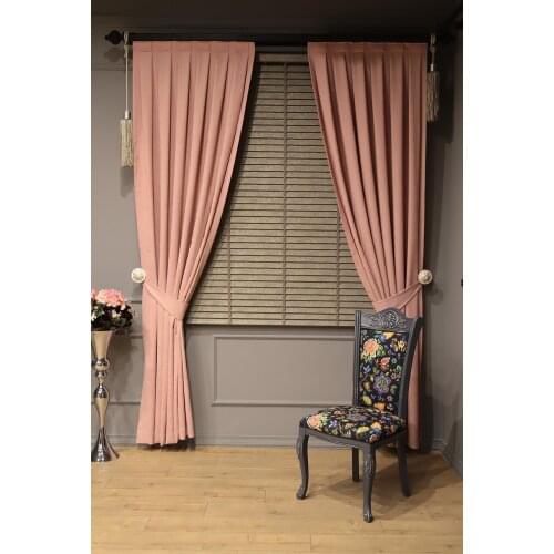 Ready Backdrop Curtain. Pleated Backdrop Curtain. Panama. Ready made Curtain. Fitted Wing. Wing Curtain 80 cm x 265cm