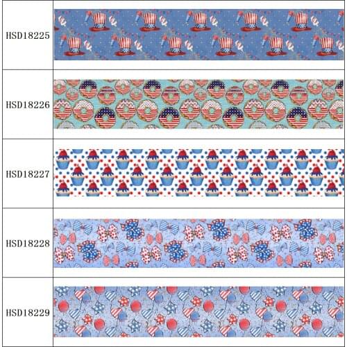 HSDRibbon free shipping 3" 75mm heat transfer printed hsd-design series Grosgrain Ribbon 50Yards/Roll