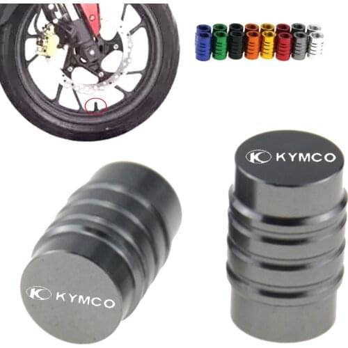 Tire valve caps For KYMCO People S 150 CK110T-2A 125 CK125-8G RacingKing 180Fi Xcting L 300 CK1-150 CT250 CK250T-11