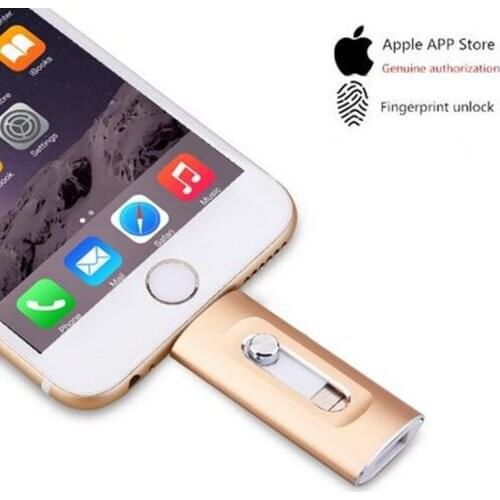 New Pendrive 128GB For iPhone X 8 7 7s Plus 6 6S ipad Pen Drive HD Memory Stick Mobile OTG Micro USB Flash Drive 16GB 32GB 64GB