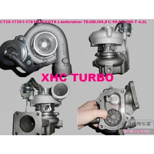 NEW CT26 17201 17010 Turbocharger for TOYOTA Landcruiser TD,1HD-T 4.2L 204HP 90-97