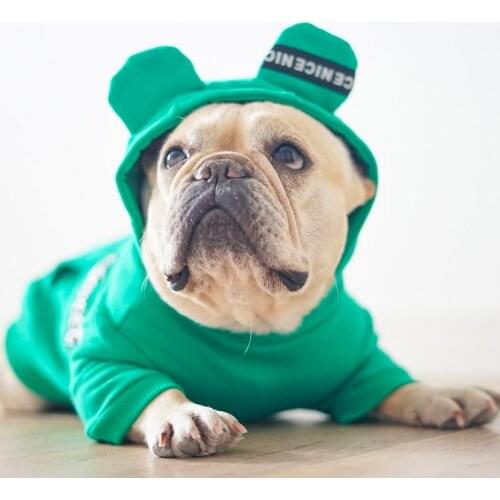 Christmas Dog Clothes Winter Pet Dog Coat French Bulldog Puppy Dogs Costume Warm Dogs Jacket Soft Pug Pet Clothes Ropa Perro