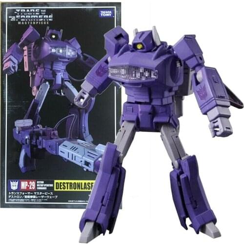 TKR MP Laserwave TF KO MP-29 Destronlaser Wave Shockwave MP29 with Box Action Figure Toys