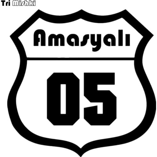 Tri Mishki HZX457 15*15cm amasyali 05 turkey turkish car sticker funny auto car stickers