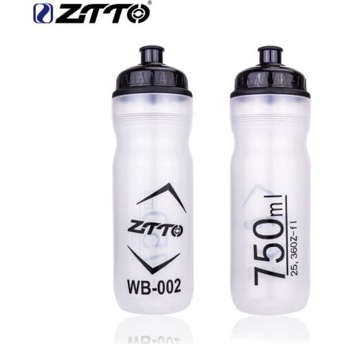 ZTTO 750ML Ultralight Bicycle Water Bottle Leak-proof PP Drink Sport Water Bottle Bike Lockable Mouth Cycling Water Bottle