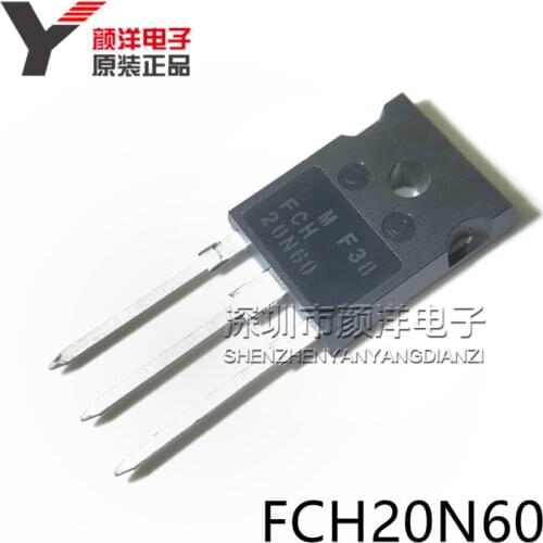 10PCS TO-247 FCH20N60 TO247 High power FET New and original