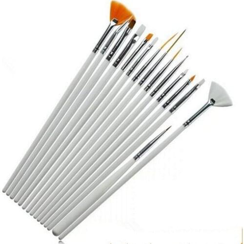 15PCs/set Cake Decorating Tools Baking Multifunction Icing Pastry Brushes Fondant Cake Painting Brush Nail Art Brush Pen