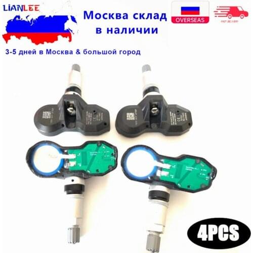 4Pcs/lot TPMS 7PP-907-275F 7PP907275F 433MHZ Tire Pressure Monitor System Sensor For Au-di A4 A6 A8 Q7 R8 For Volkswagen