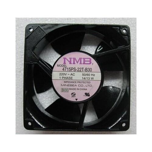 4715PS-22T-B30 120*120*38MM blue and red