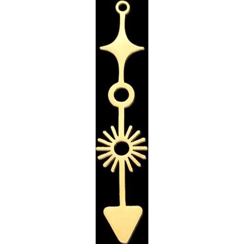 5pcs/lot 100% Stainless Steel 42mm Arrow DIY Earring Pendant Charm Wholesale Top Quality Pendants Factory Prices