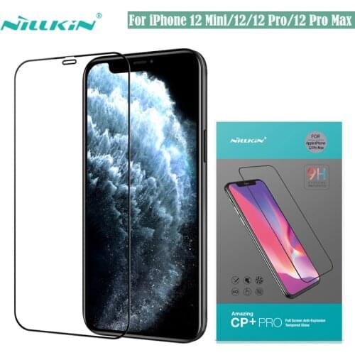 For iPhone 12 Pro Max Tempered Glass For iPhone 12 Pro 12 mini Nillkin CP+PRO Anti-Explosion Full Screen Protector For iPhone12