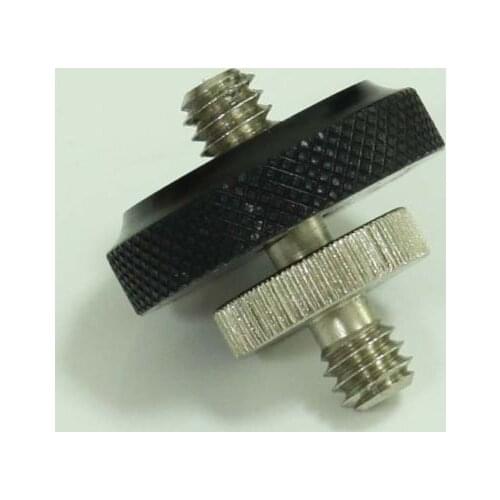 Long 1/4" Male Threaded to 1/4" Male Threaded screw Adapter with 1/4 nut
