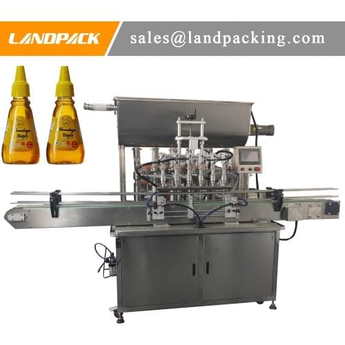 High Quality Honey Plastic Bottle Filling Packing Machiney Honey Filling Machine For Sale
