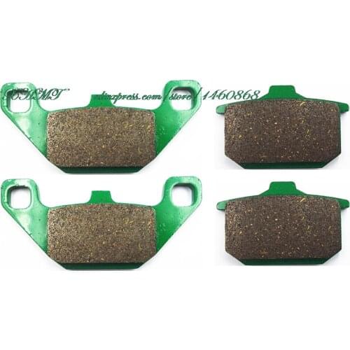 Brake Pads Set For Kawasaki Ex250 Ex 250 Ninja 1986 1987 / Zl400 Zl 400 Eliminator 1988 1989 1990 1991 1992