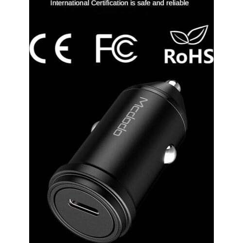 PD18W Mini USB Car Charger Quick Charge 3.0 Car Phone Charger for Samsung iPhone QC3.0 QC Fast Mobile Car Charging type-c