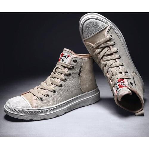 Sapato mens para top trainers 2020 a selling casuales causal for shoe zapatillas high hot leisure men mens canvas shoes black