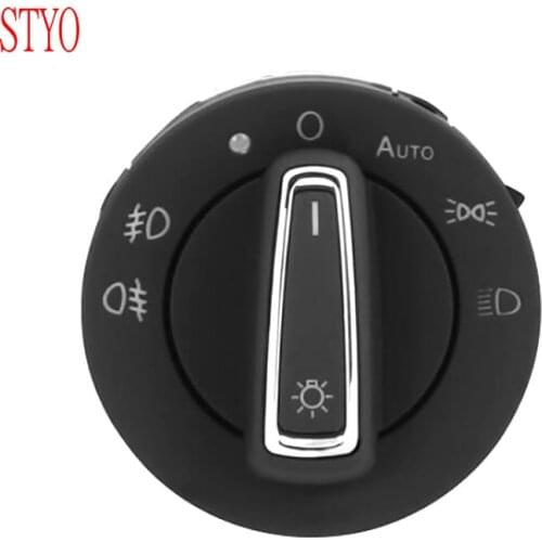 STYO New Design AUTO Headlight Switch Support Coming/Leaving Home for VW GOLF 7 7.5 MK7 Touran Tiguan T-ROC Octavia A7