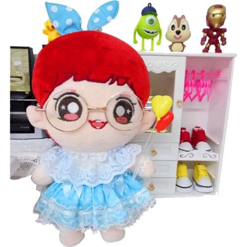 10cm glasses only,not include the doll)suitable for 20cm doll exo straight spectacle frames glasses spectacles eyeglass