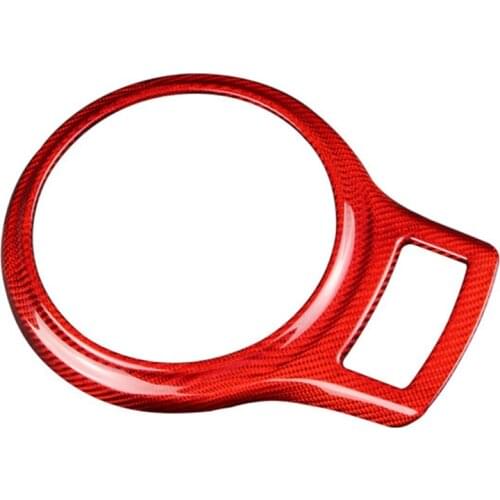 Carbon Fiber Interior Trim Central Control Gear Shift Frame Sticker for Subaru BRZ Toyota 86 2013-2020