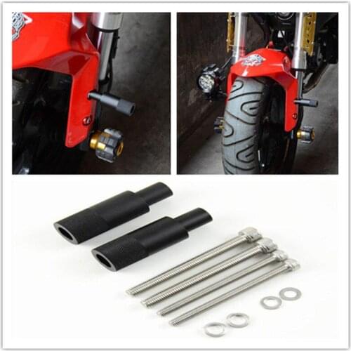 Universal Motorcycle Headlight Extension Bracket LED Headlamp External Holder Spotlight Extension Bar Bracket Off-Road Moto