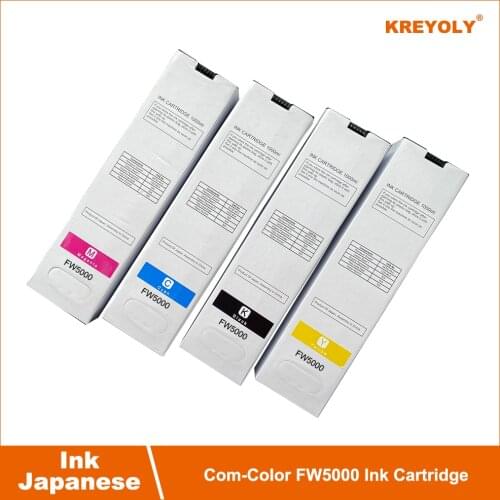 Japanese Ink Cartridge RisoComColor FW5000 ONE SET