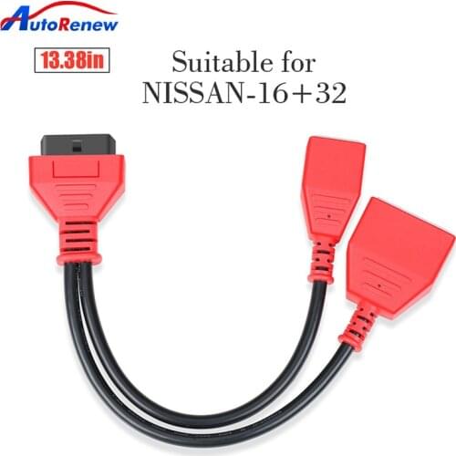 Autel 16+32 Gateway Adapter for Nissan S-ylphy Key Adding No Need Password Work with IM608/IM508/Lonsdor K518