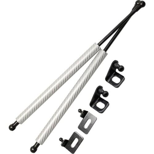 Lift Support Shock Damper for Toyota Prius XW50 2015-2019 Front Hood Bonnet Modify Gas Struts Absorber Carbon Fiber