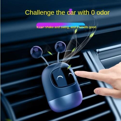 Robot car air outlet aromatherapy new cartoon air outlet car perfume