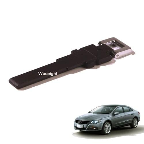 Wooeight Black Insert Smart Remote Uncut Emergency Key Blade For VW Volkswagen CC Passat 2006-2010 2011 Car Accessories