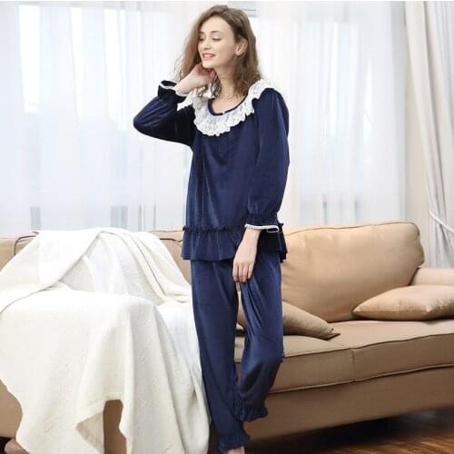 Женские фланелевые пижамы GOLESUN.FS China At AliExpress