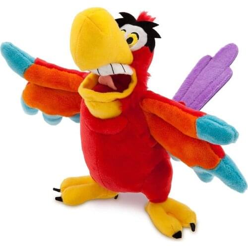 New Iago Parrot Stuffed Animals For Girls Boys Kids Plush Toys Children Gifts 25CM