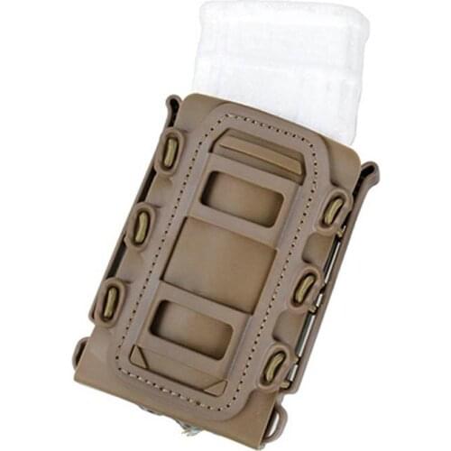 Quality Adjustable Soft Shell Outdoor Tactical Single Clip Pouch Magazine For 5.56 7.62