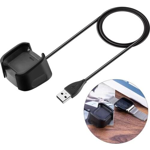 Magnetic USB Charger For Fitbit Versa 2 Smartwatch Cable Dock Stand Fast Charging Cable Wire Charger Cradle for Versa 2