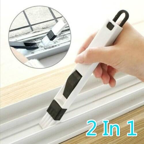 Multifunctional Brush Slot Window Computer Cleaning Tool Kitchen Cleaning Brush Window Keyboard Cleaner Vacuum Cleaner Brush
