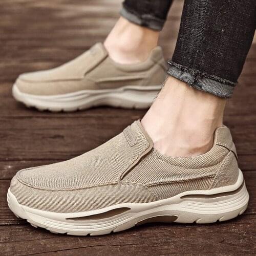Mens Platform Sneakers Men Size 48 Slipon Shoes High Quality Fashion Sport Sneakers Homme New Platform Casual Shoes Man Loafer