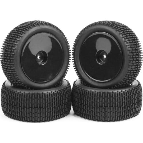 RC Car Model Off-Road Buggy Tires And Wheel Rim 25026+27013 For HSP HPI 1/10 RC Buggy Car Toys Accessories