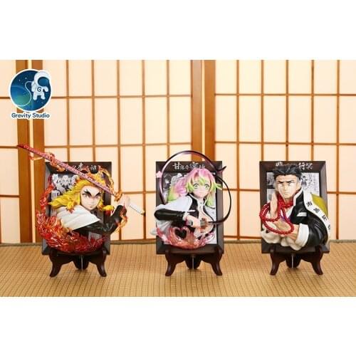 Demon Slayer Blade Series Yan Zhu Lian Zhu Rock Pillar Frame