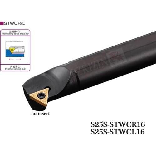 1pc CNC Cutter Tools S25S STWCR16 STWCL16 Internal Turning Tool Lathe Boring Bar STWCR STWCL Tool Holder for TCMT TCGT Insert