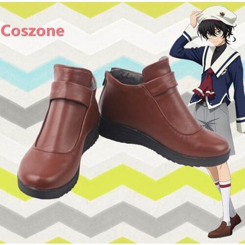SK8 The Infinity Chinen Miya Cosplay School Uniform Shoes Boots Halloween Costume Accessories