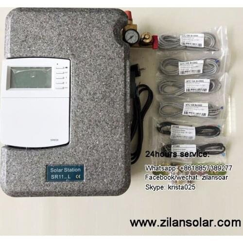 SR11L-658 solar pump station with controller