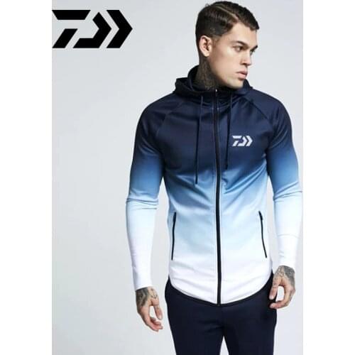 Daiwa Fishing Hoodie Hoodies Sweatshirt Men 2020 New Spring Autumn Hooded Faces No Face Streetwear Homme Daiwa Fishing Clothes