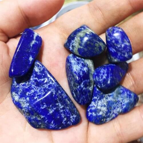 100G Beautiful natural lapis crystal tumbling crystal healing specimen gemstone mineral home desktop aquarium decoration