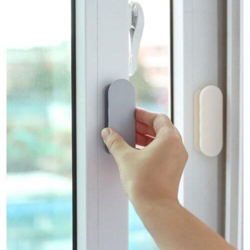 2pcs Paste Multi-purpose Handle Home Rectangular Handle Glass Door and Window Sliding Door Push-pull Auxiliary Door Handle